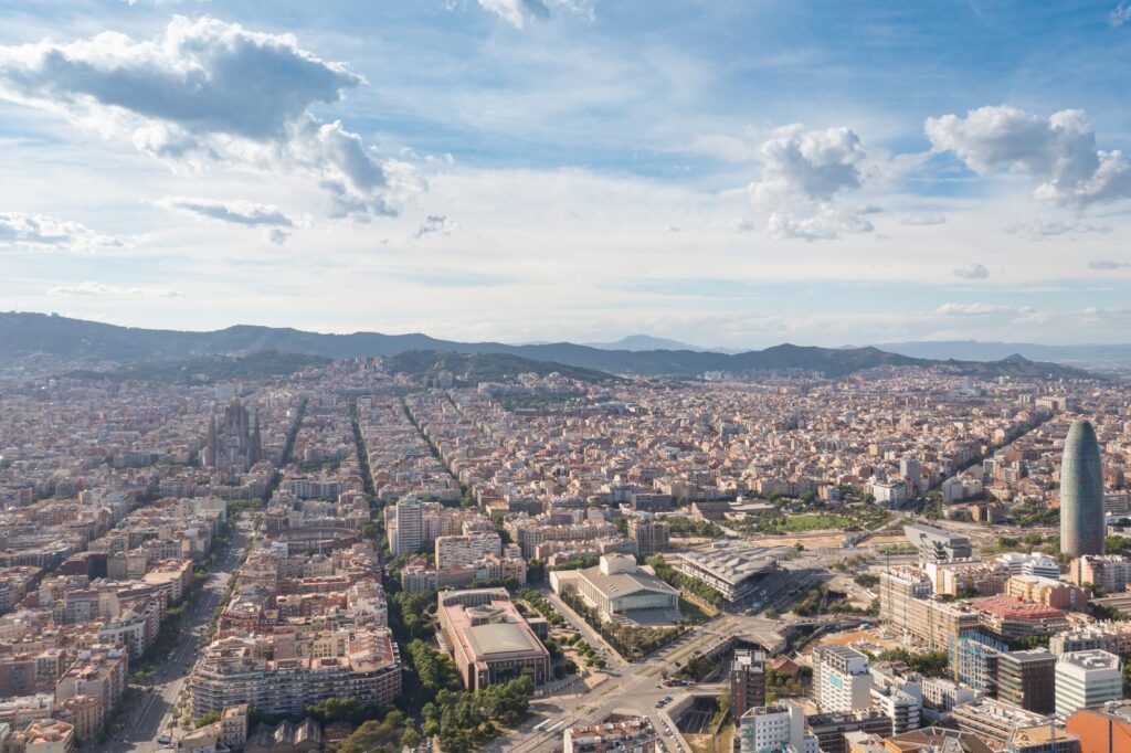Vista de Barcelona — imprimir y encuadernar tesis doctoral en Barcelona, envío gratis